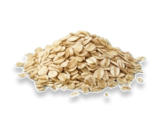 Zarte Haferflocken