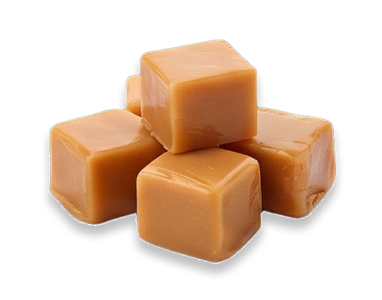 Karamellstückchen